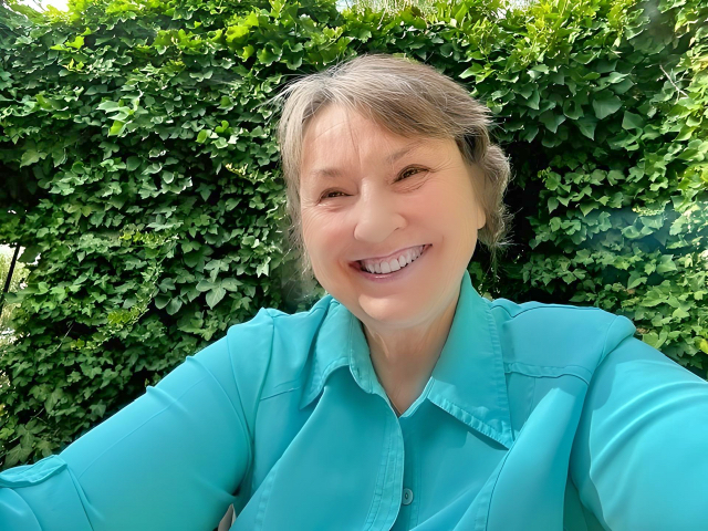Summertime photo of Author